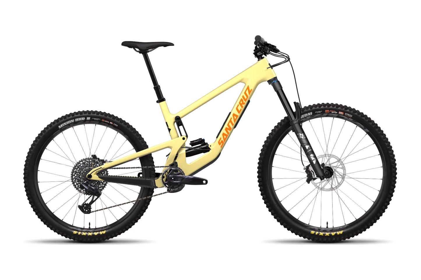 Santa Cruz Nomad Carbon MX - S Kit - Gloss Marigold Yellow - 2024 Santa Cruz Nomad Carbon MX - S Kit - Gloss Marigold Yellow - 2024