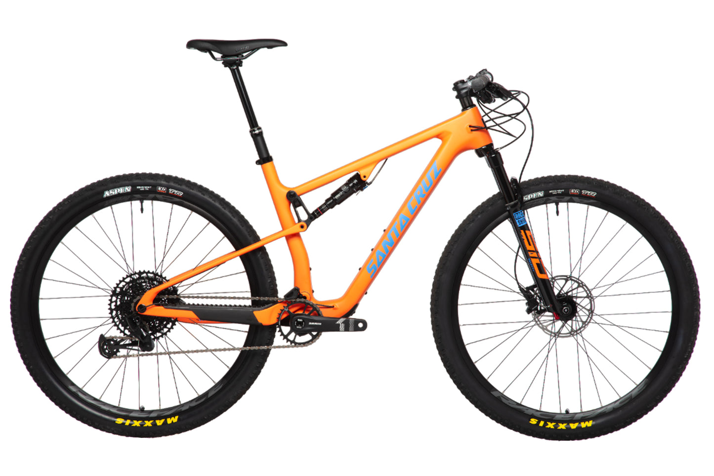 Santa Cruz Blur Carbon 29 - D Kit - SID SL Sel+ Remote - Salmon