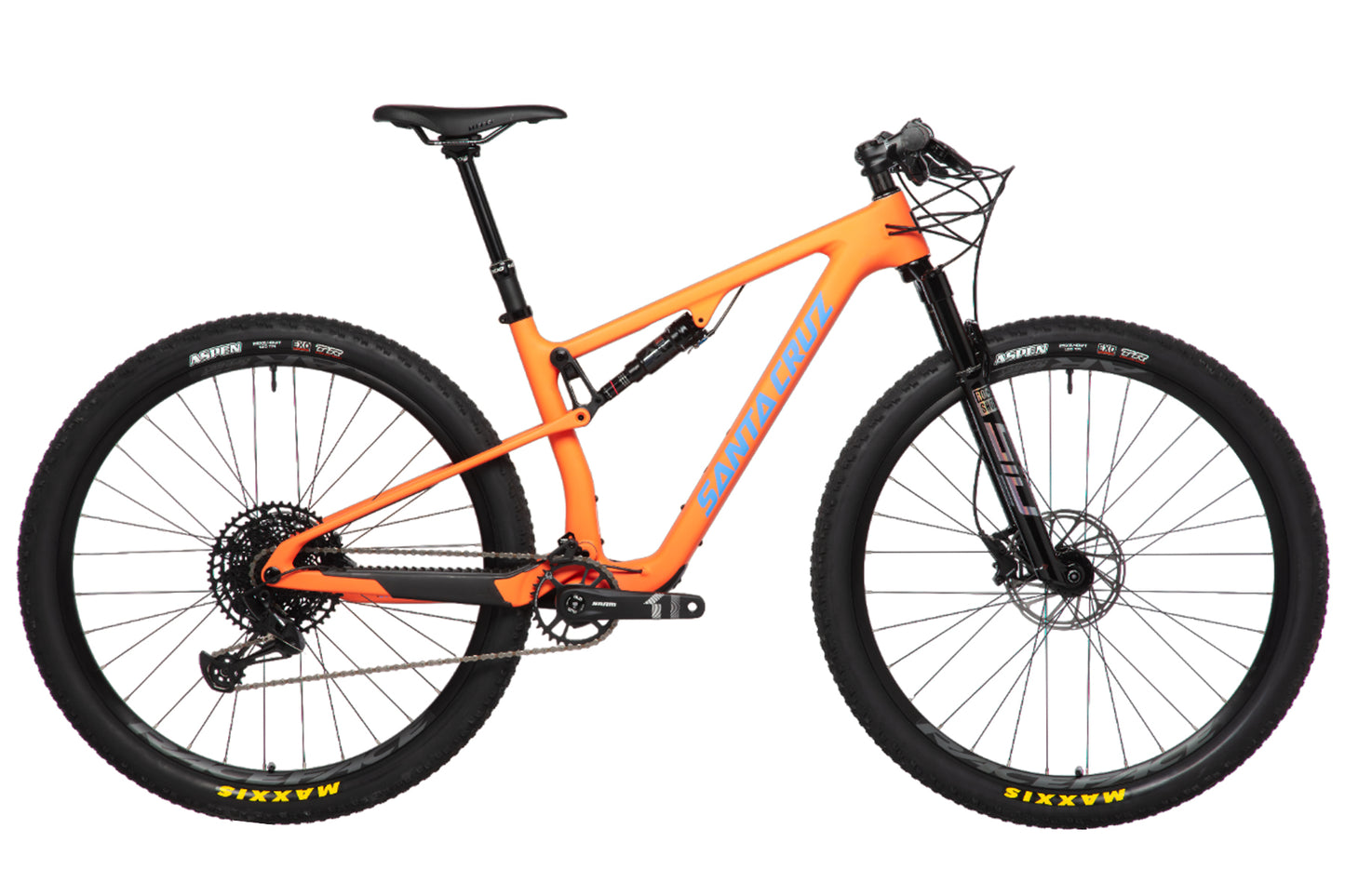 Santa Cruz Blur Carbon CC 29 - D Kit - SID SL Ult Remote - Salmon