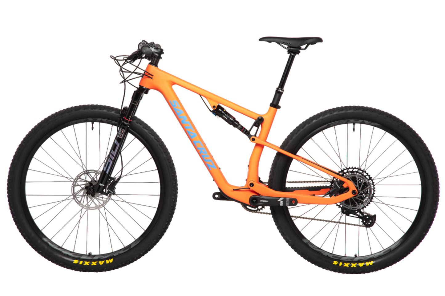 Santa Cruz Blur Carbon CC 29 - D Kit - SID SL Ult Remote - Salmon