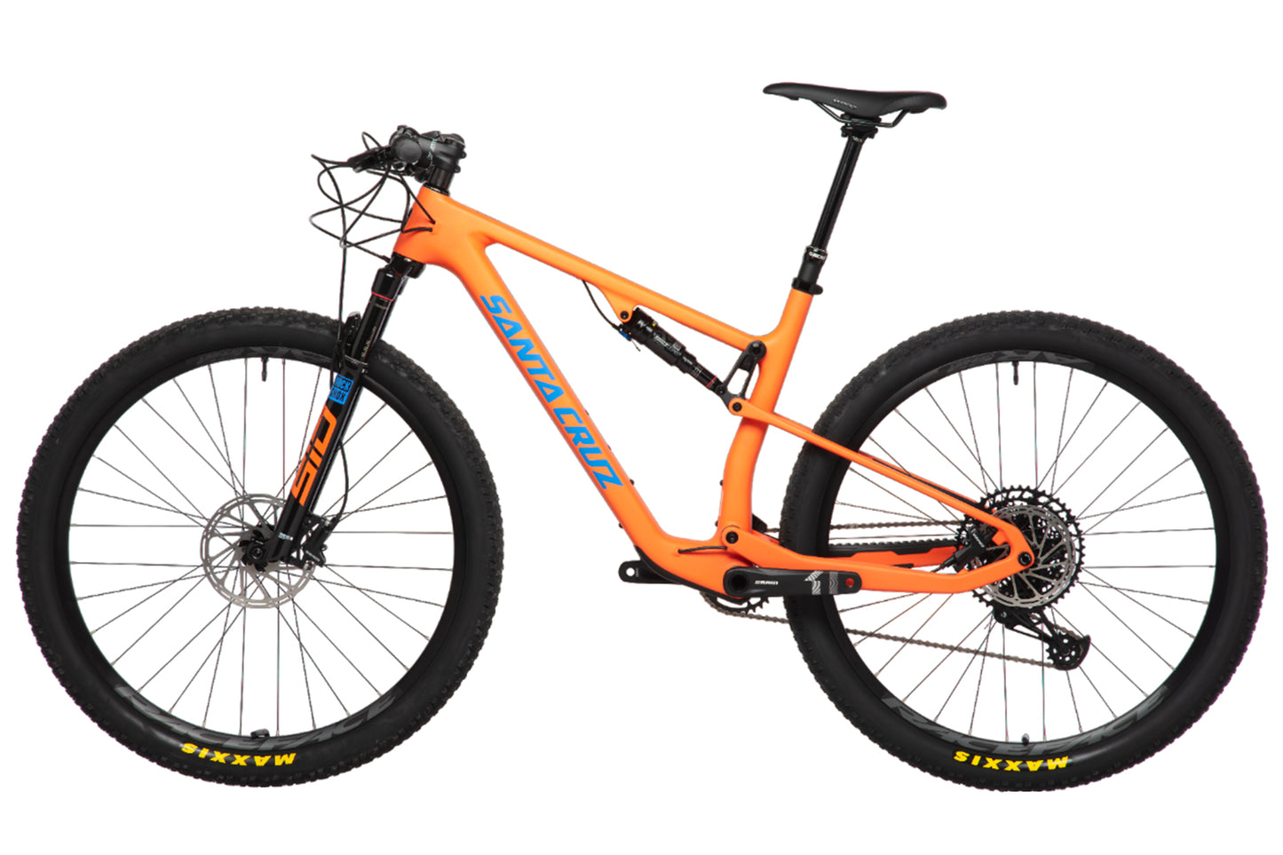 Santa Cruz Blur Carbon CC 29 - D Kit - SID Sel+ Remote - Salmon