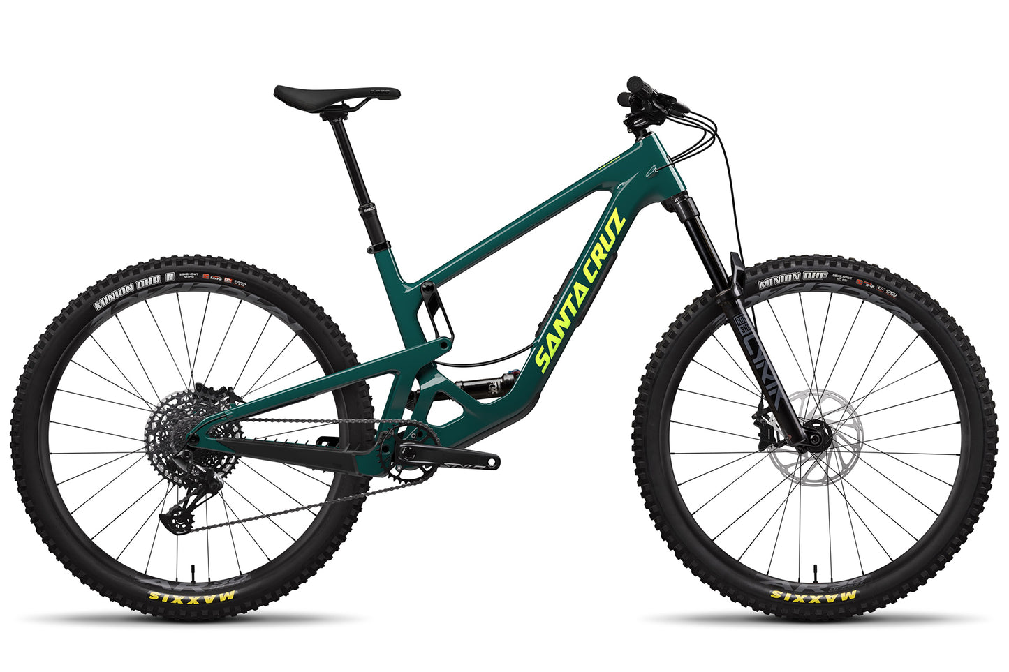 Santa Cruz Hightower Carbon 29 - R Kit - Gloss Green Day - 2025