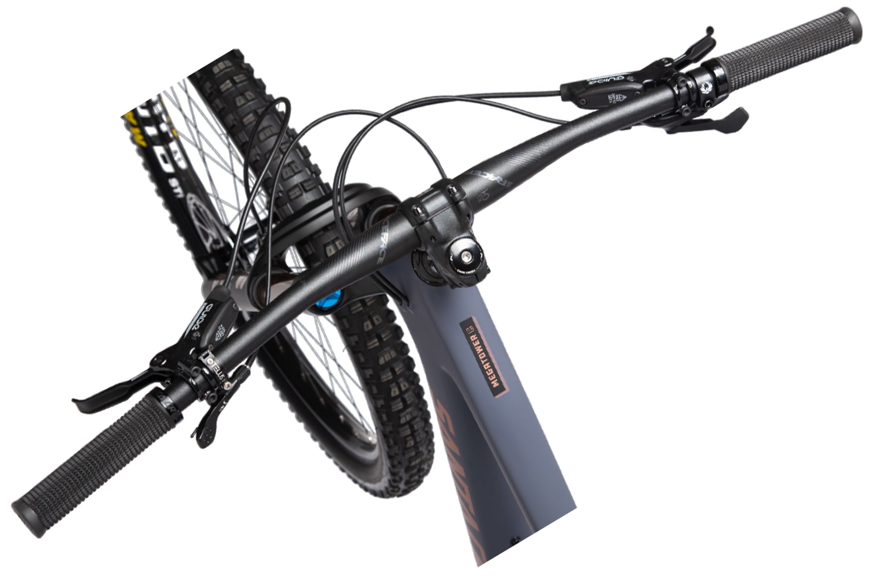 Santa Cruz Megatower Carbon 29 - D Kit - Smoke Gray - Cambria Bike