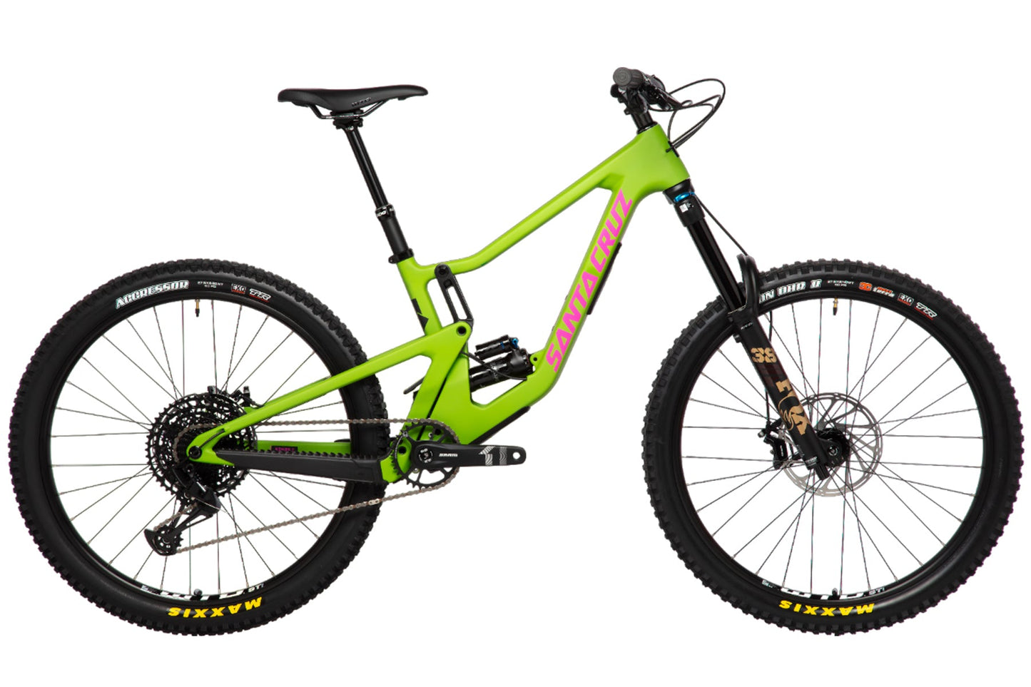 Santa Cruz Nomad Carbon CC 27.5 - D Kit - Fox FS - Adder Green