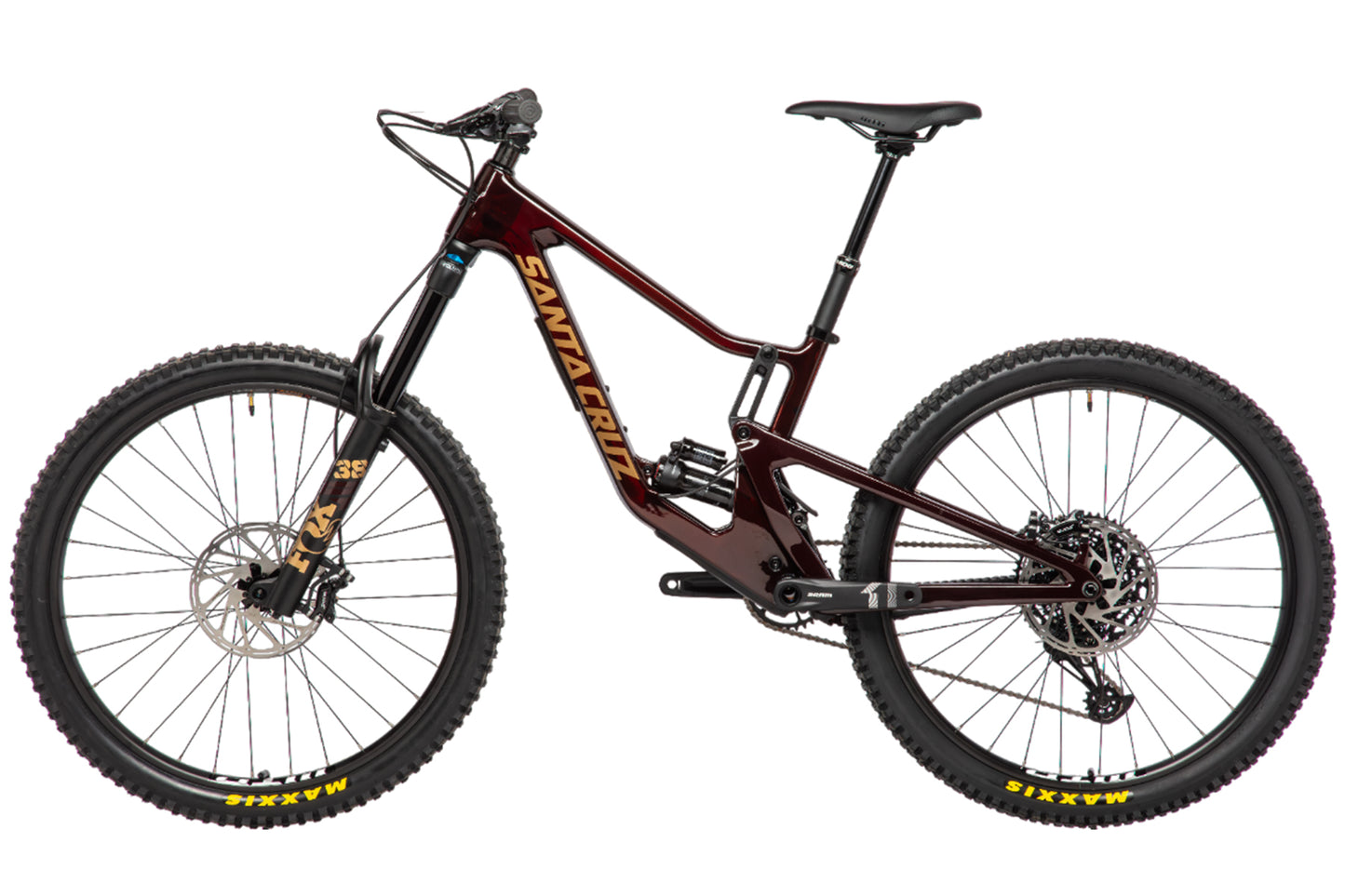 Santa Cruz Nomad Carbon 27.5 - D Kit - SDS - Oxblood