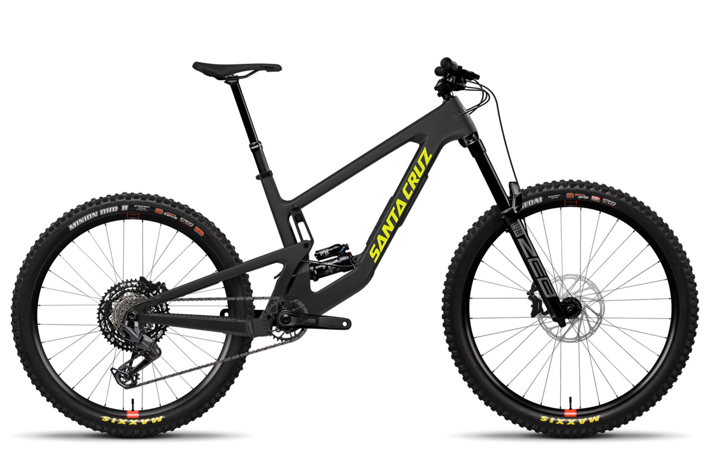 Santa Cruz Nomad Carbon MX - 70 Kit - Matt Black - 2026