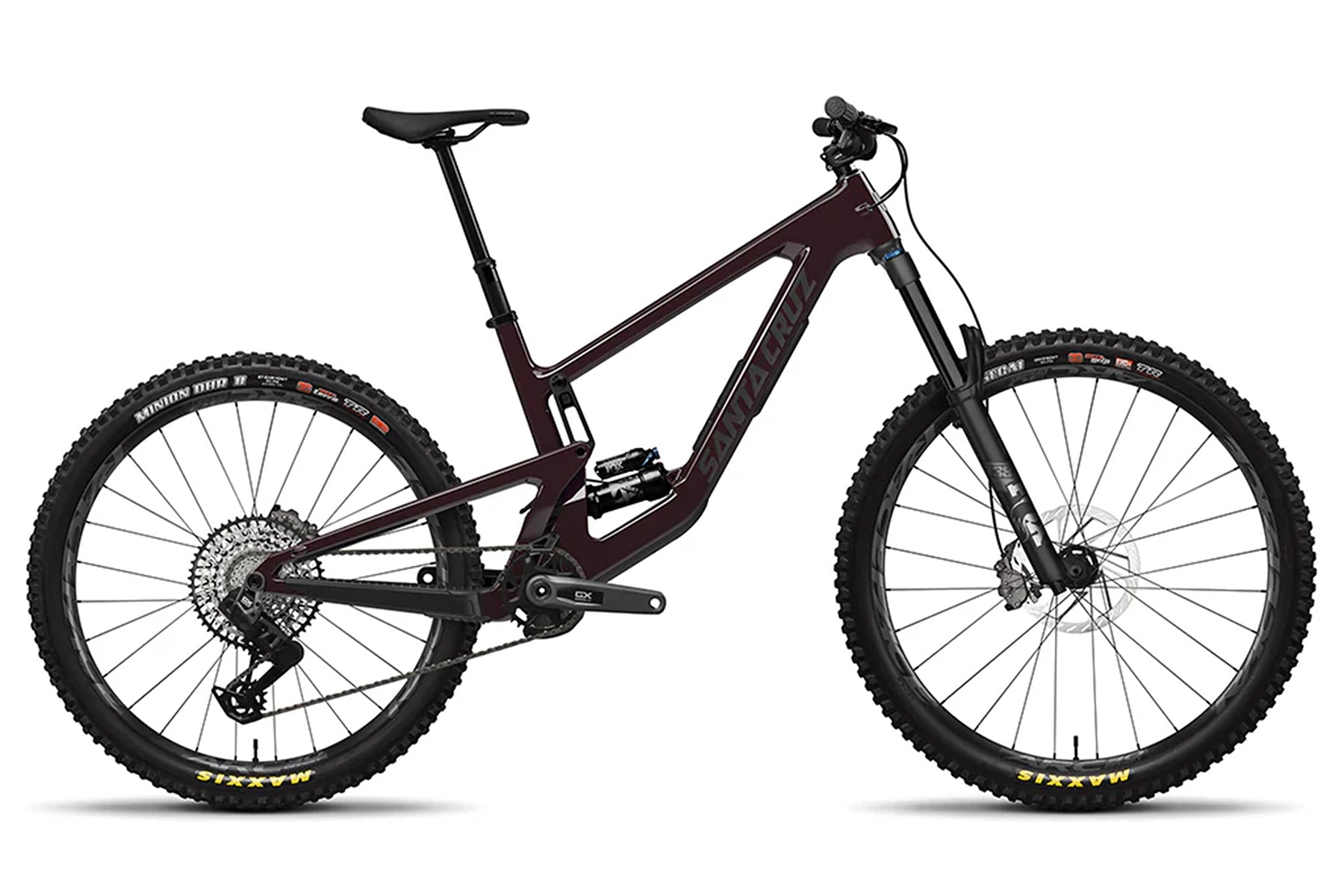 Santa Cruz Nomad Carbon MX - GX AXS - Gloss Stormbringer Purple