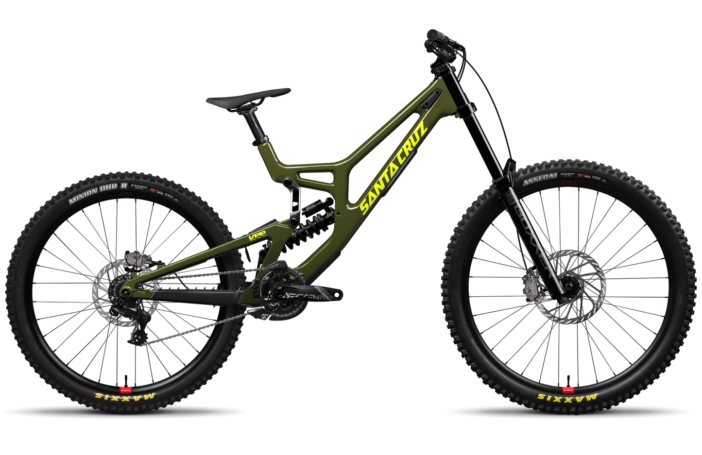 Santa Cruz V10 CC 29 - DH S Kit - Gloss Kelp Green - 2025