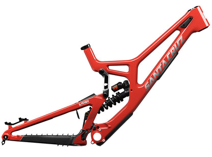 Santa Cruz V10 CC MX Factory Frameset - Gloss Red - 2024