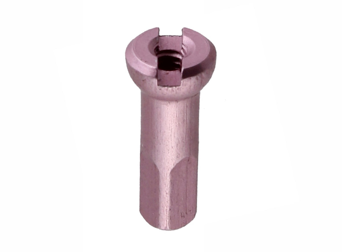 Sapim Aluminum Polyax 14g Nipple - Pink