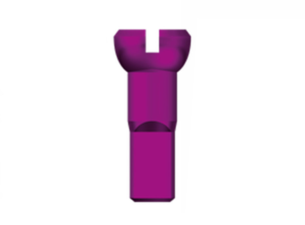 Sapim Aluminum Polyax 14g Nipple - Purple