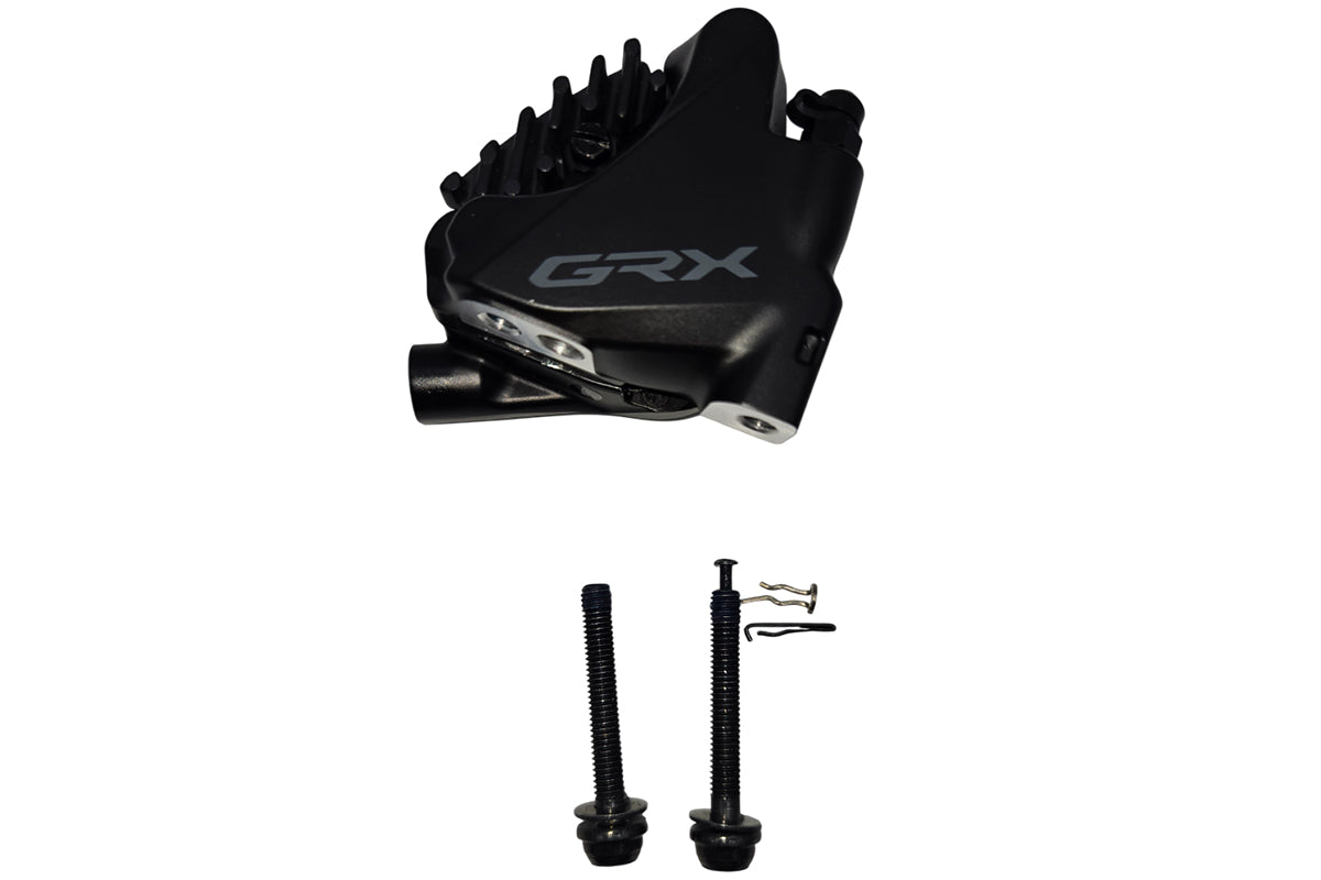 Shimano RX400 GRX Flat Mount Disc Brake Caliper - Black - Blem