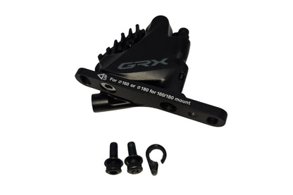 Shimano RX400 GRX Flat Mount Disc Brake Caliper - Black - Blem