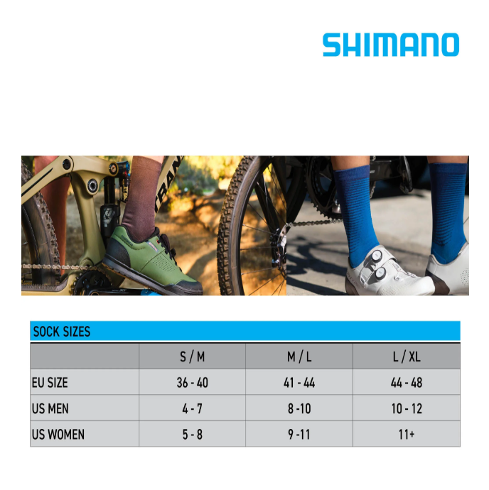 Shimano Performance Wool Sock - Navy