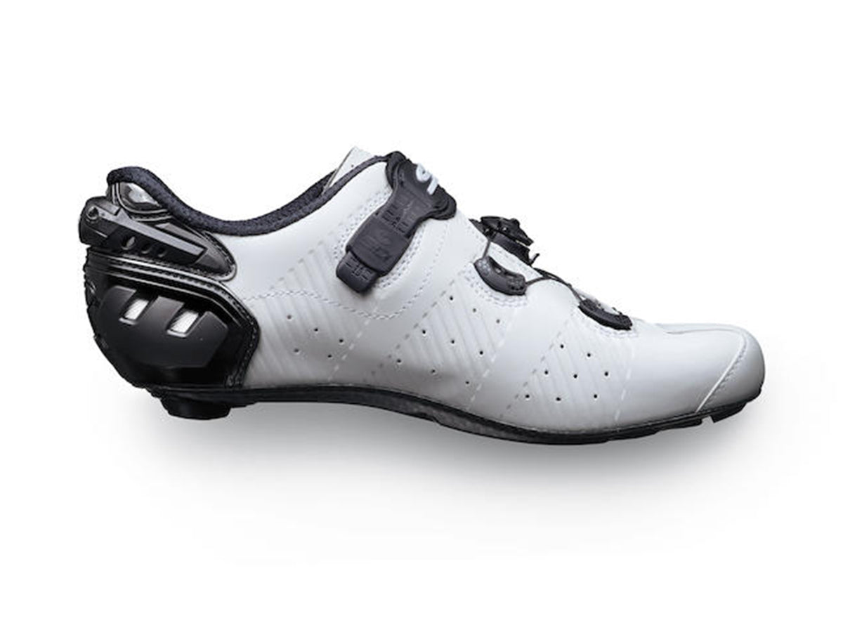 Sidi Wire 2S Road Shoe - White-Black – Cambria Bike