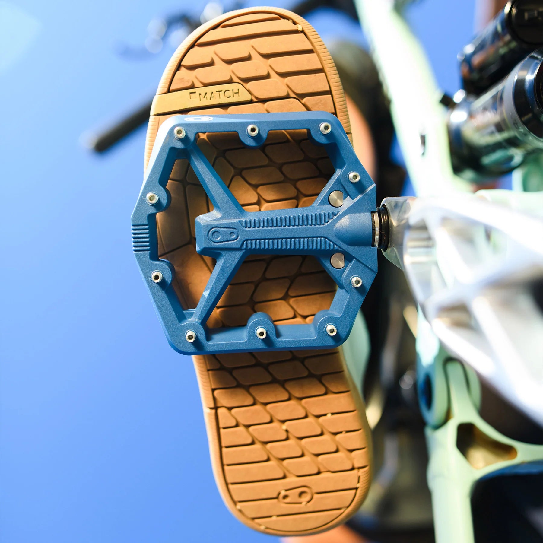crankbrothers pedale stamp 1 Crankbrothers Stamp 1 Gen 2 Pedals Small Navy Blue