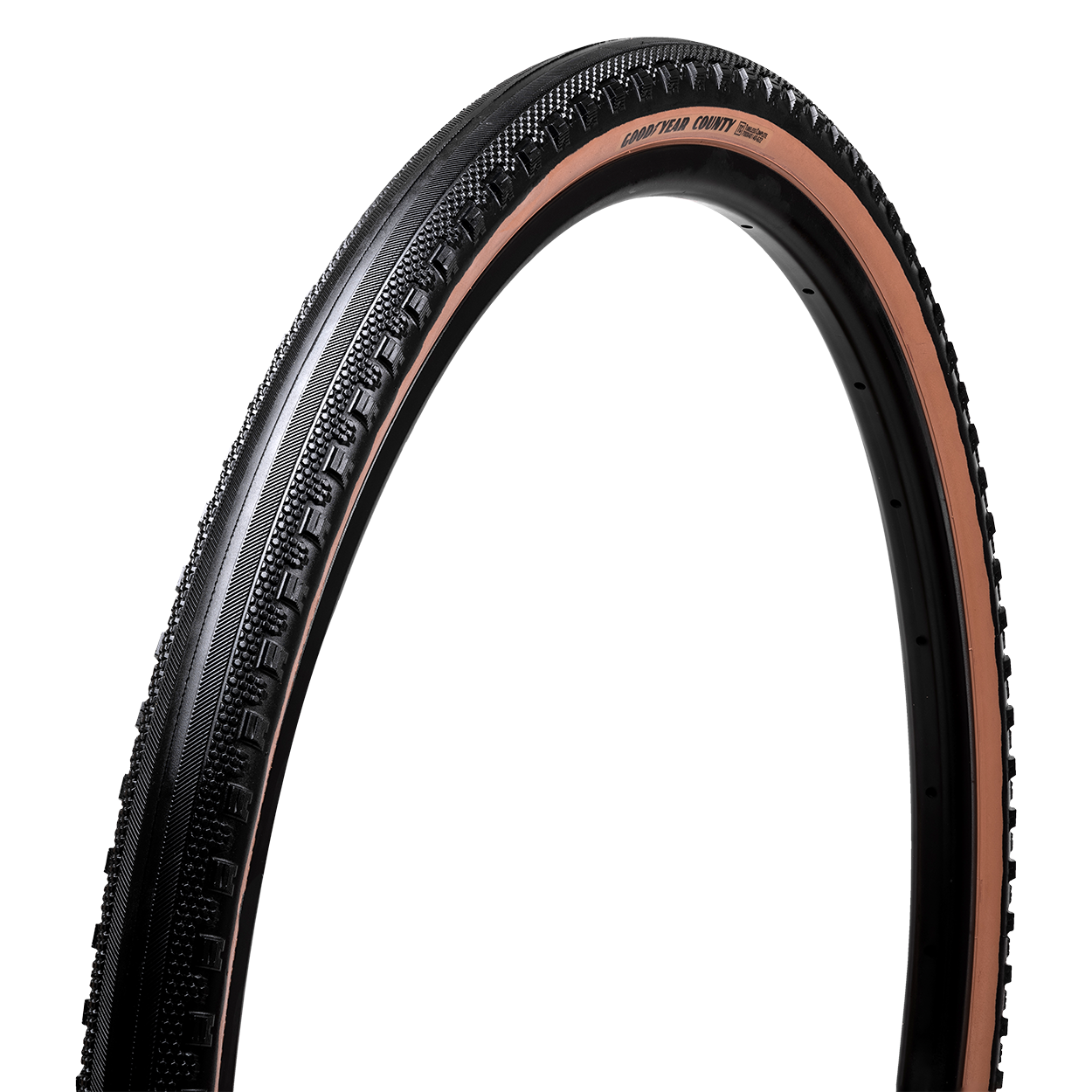 Goodyear County Ultimate 700c Folding Gravel Tire - Tan