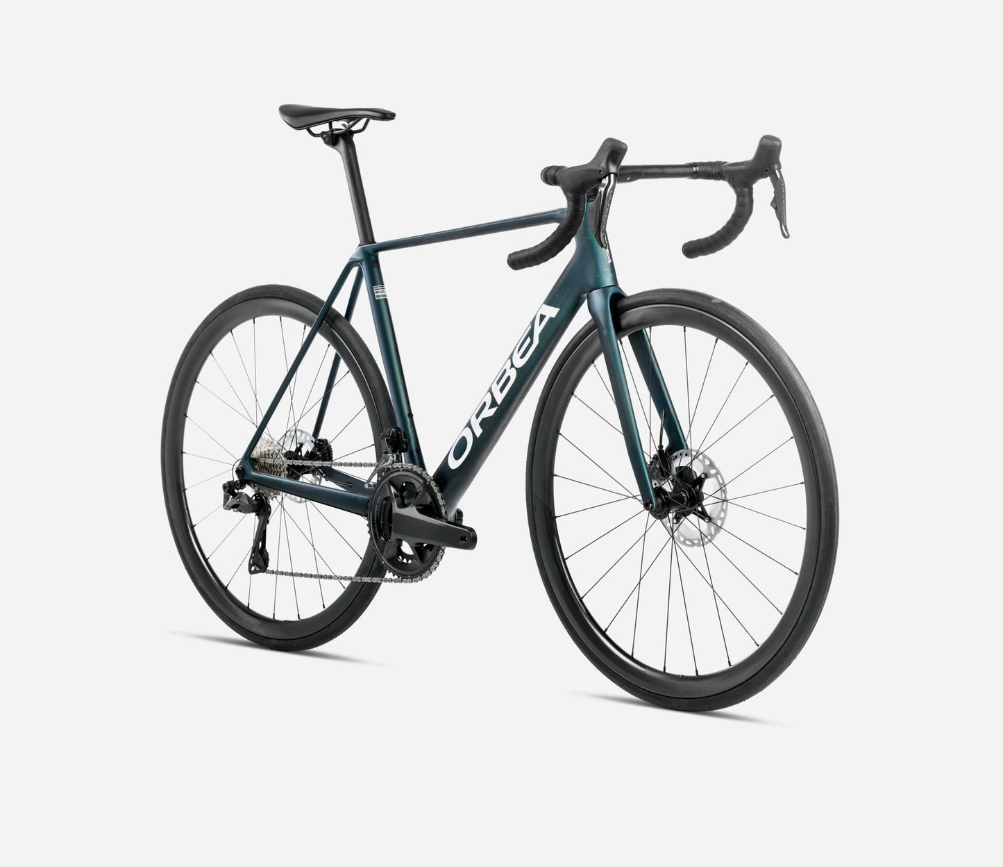 Orbea Orca M35i 700c - Escape Green-Carbon Matt View - 2026