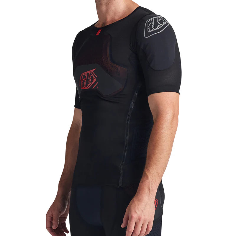 Troy Lee Designs Stage Ghost D30 Short Sleeve Baselayer - Black