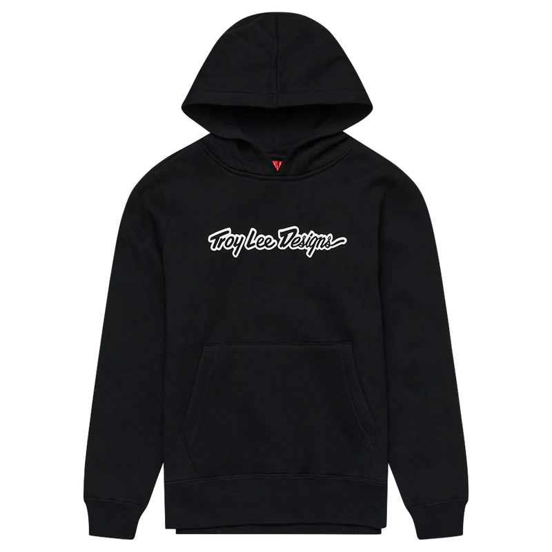Troy Lee Designs Pullover Hoodie - Womens - Signature - Black
