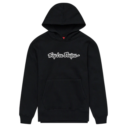 Troy Lee Designs Pullover Hoodie - Womens - Signature - Black
