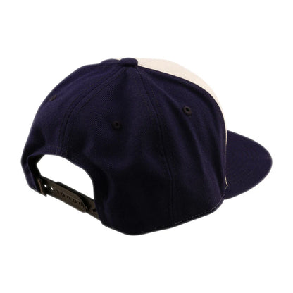 Troy Lee Designs Happy Dayz Flat Bill Snapback Hat - Indigo-Pumice