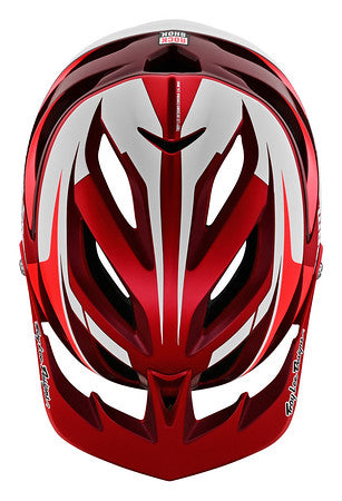 Troy Lee Designs A3 SRAM Helmet Red Troy Lee Designs A3 SRAM Helmet Red