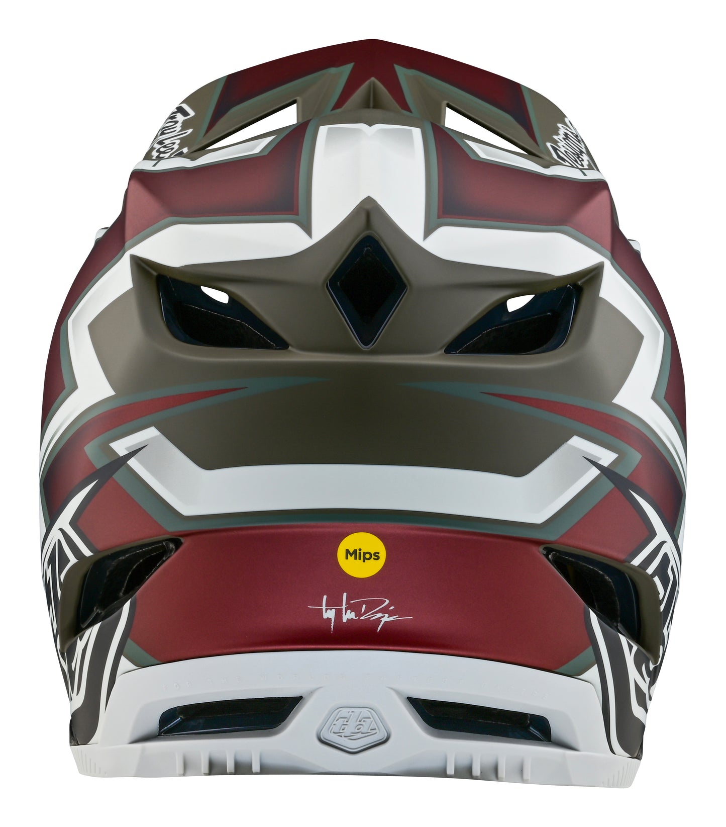 Troy Lee Designs D4 Composite Full Face Helmet with MIPS - Ever - Tarmac