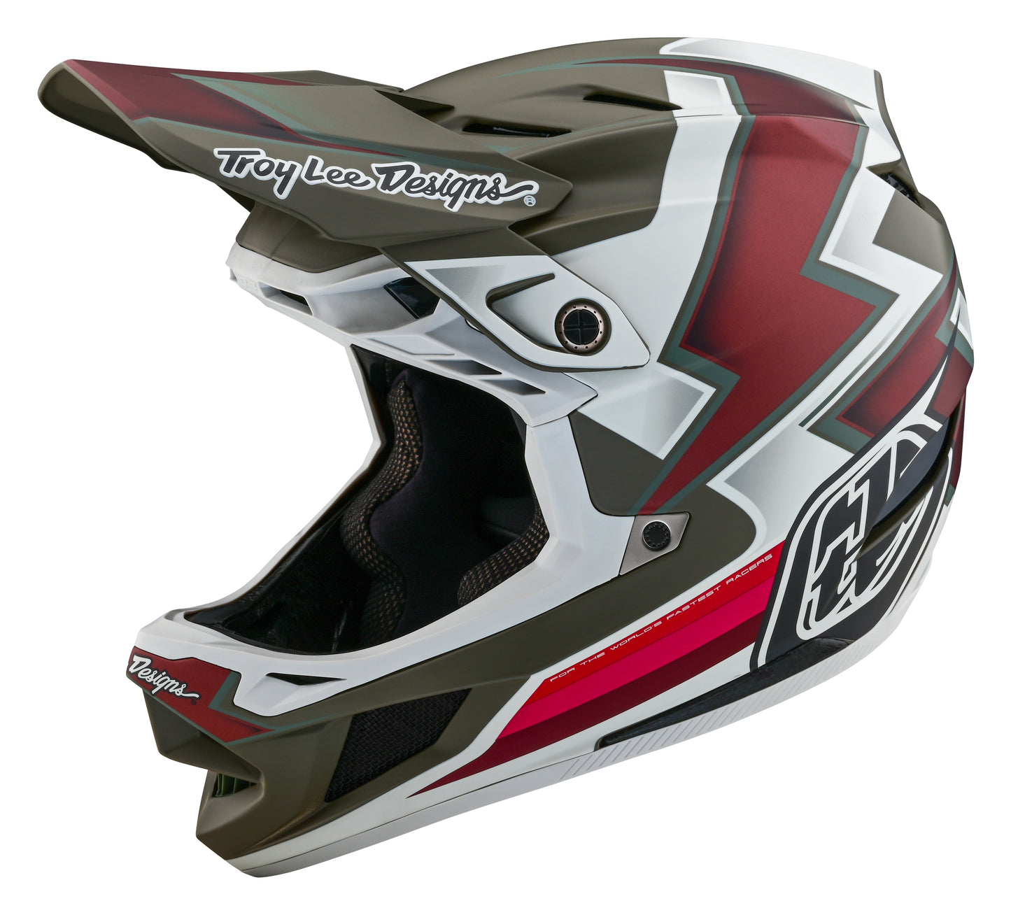 Troy Lee Designs D4 Composite Full Face Helmet with MIPS - Ever - Tarmac