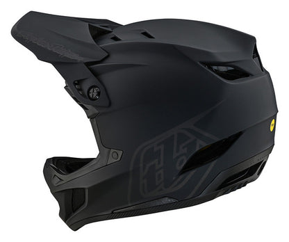 Troy Lee Designs D4 Composite Full Face Helmet with MIPS - Stealth - Black