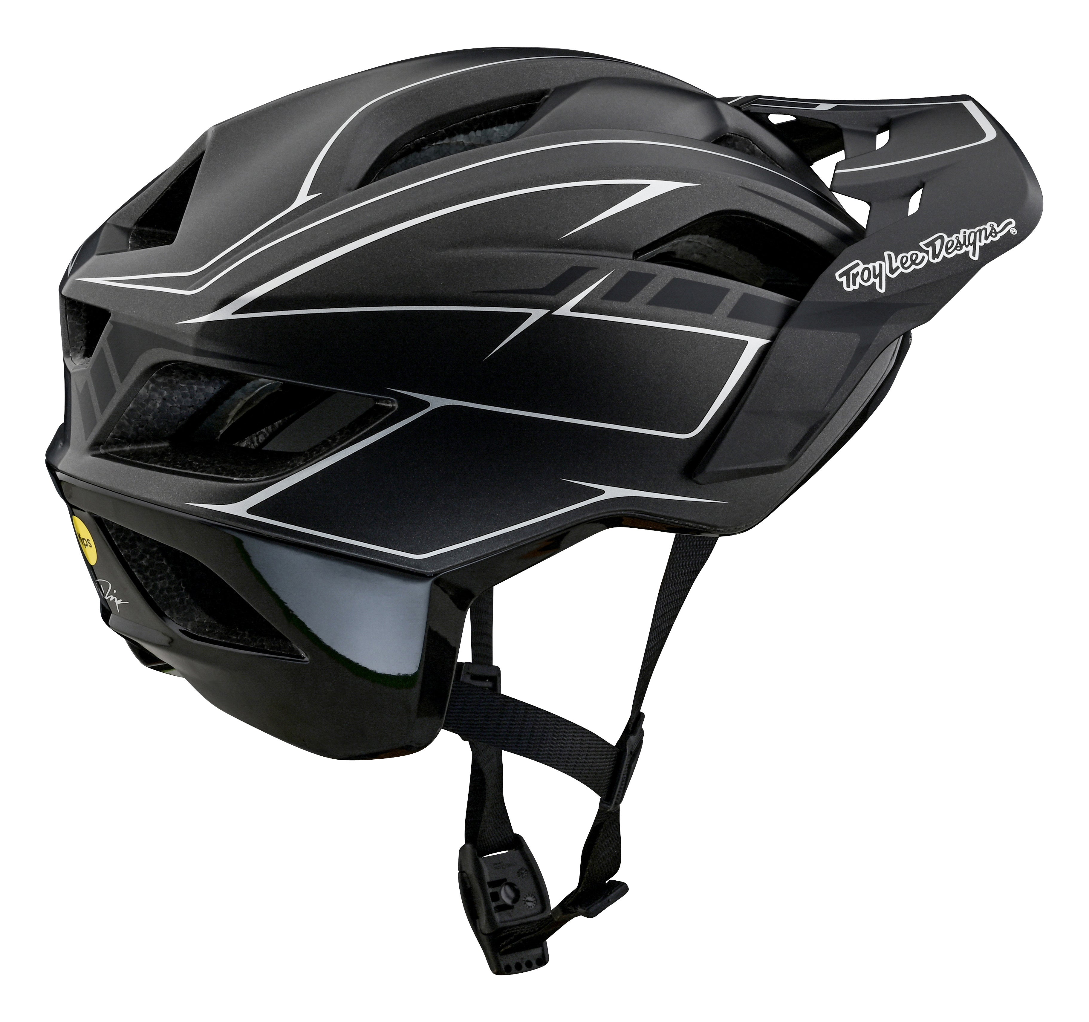 Troy Lee Designs Flowline SE MTB Helmet - Badge - Pinstripe