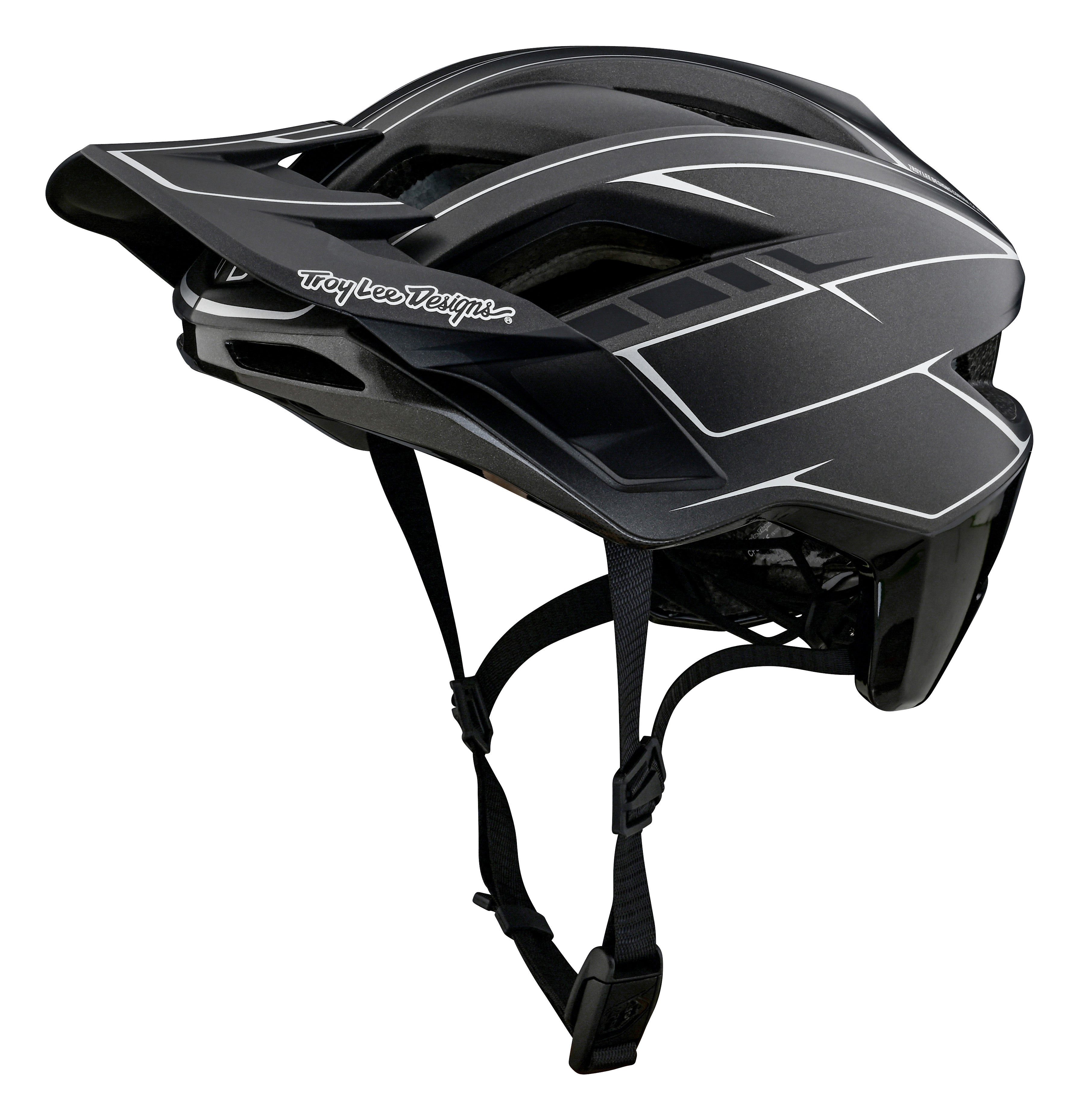 Troy Lee Designs Flowline SE MTB Helmet - Badge - Pinstripe