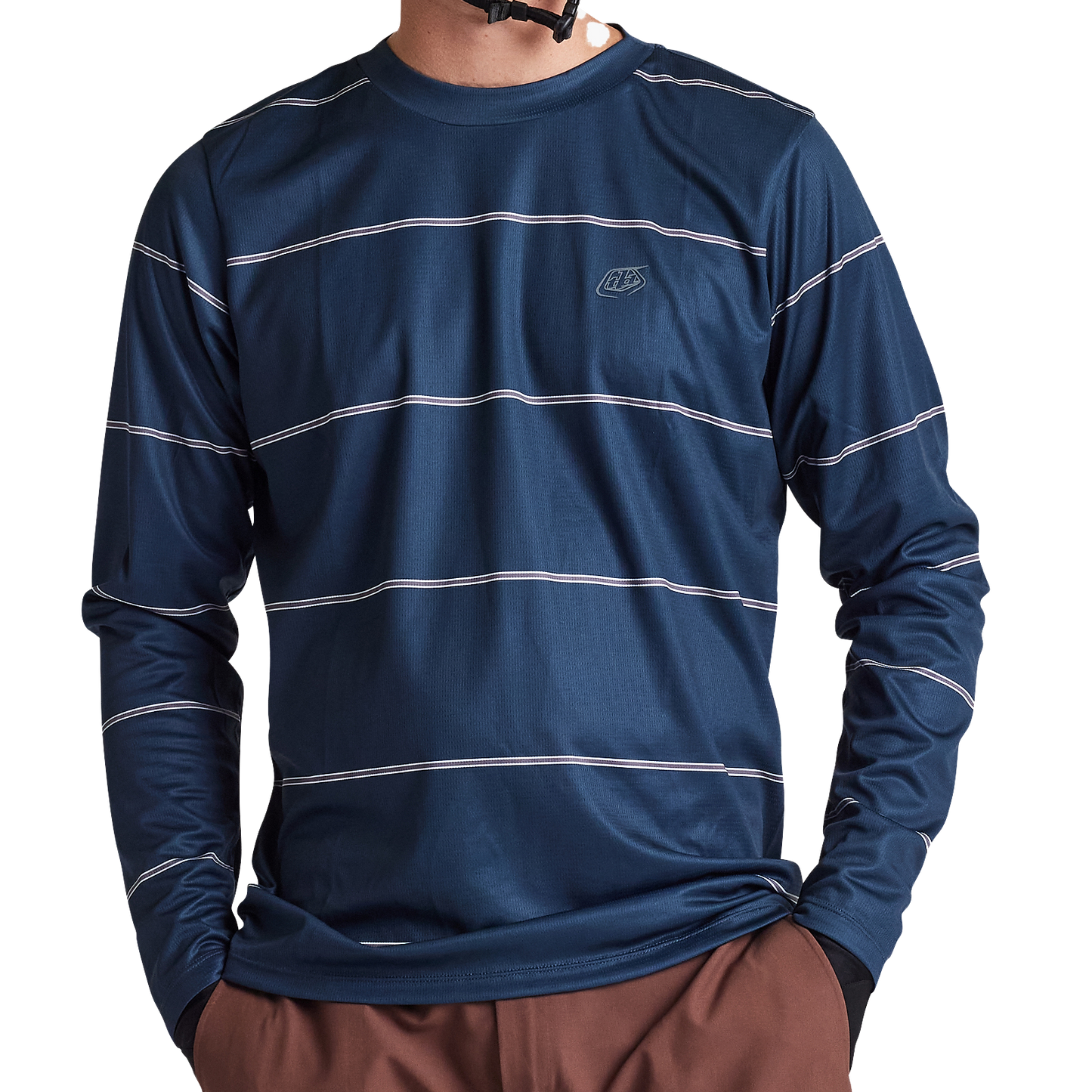 Troy Lee Designs Flowline Long Sleeve MTB Jersey - Revert - Midnight