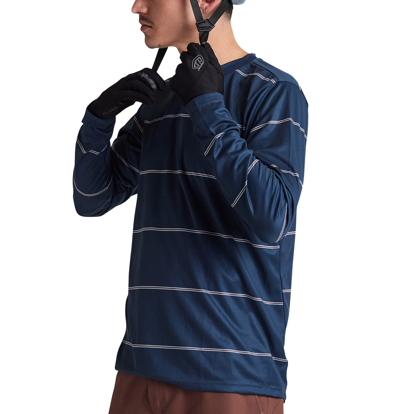 Troy Lee Designs Flowline Long Sleeve MTB Jersey - Revert - Midnight