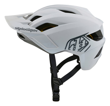 Troy Lee Designs Flowline MTB Helmet with MIPS - Point - White