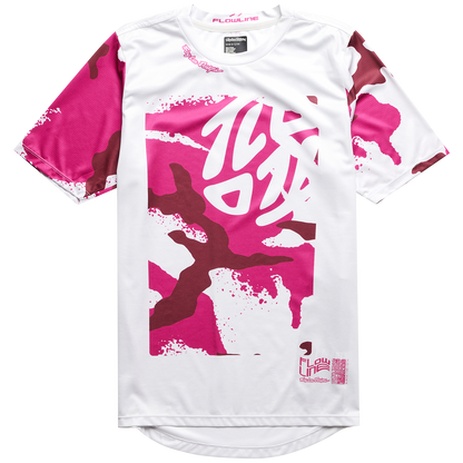 Troy Lee Designs Flowline Short Sleeve MTB Jersey - Confined - Mist