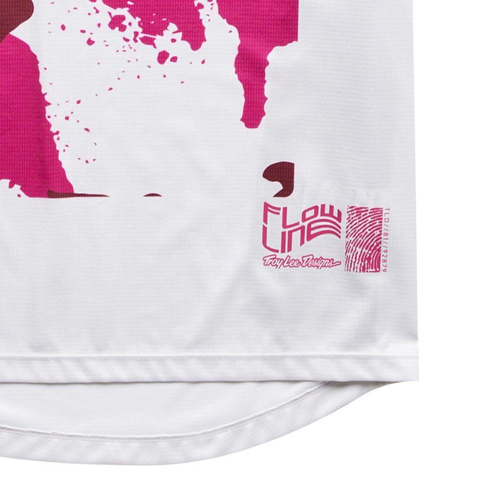 Troy Lee Designs Flowline Short Sleeve MTB Jersey - Youth - Confined - Mist