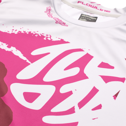 Troy Lee Designs Flowline Short Sleeve MTB Jersey - Confined - Mist