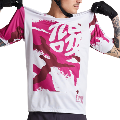 Troy Lee Designs Flowline Short Sleeve MTB Jersey - Confined - Mist