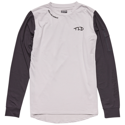 Troy Lee Designs Ruckus Long Sleeve Ride Tee - Bolts - Resist - Mist