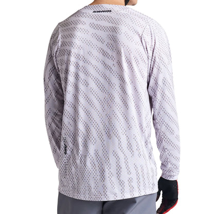 Troy Lee Designs Skyline Air Long Sleeve MTB Jersey - SRAM Roots - Cement