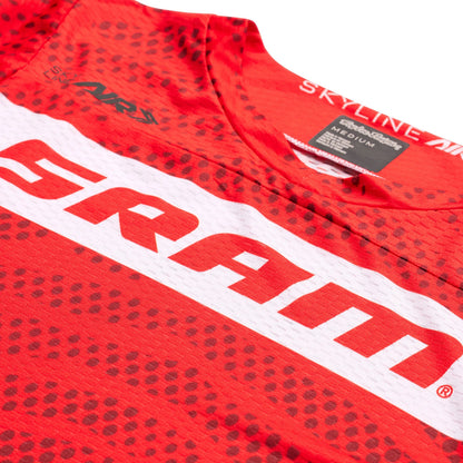 Troy Lee Designs Skyline Air Long Sleeve MTB Jersey - SRAM Roots - Fiery Red