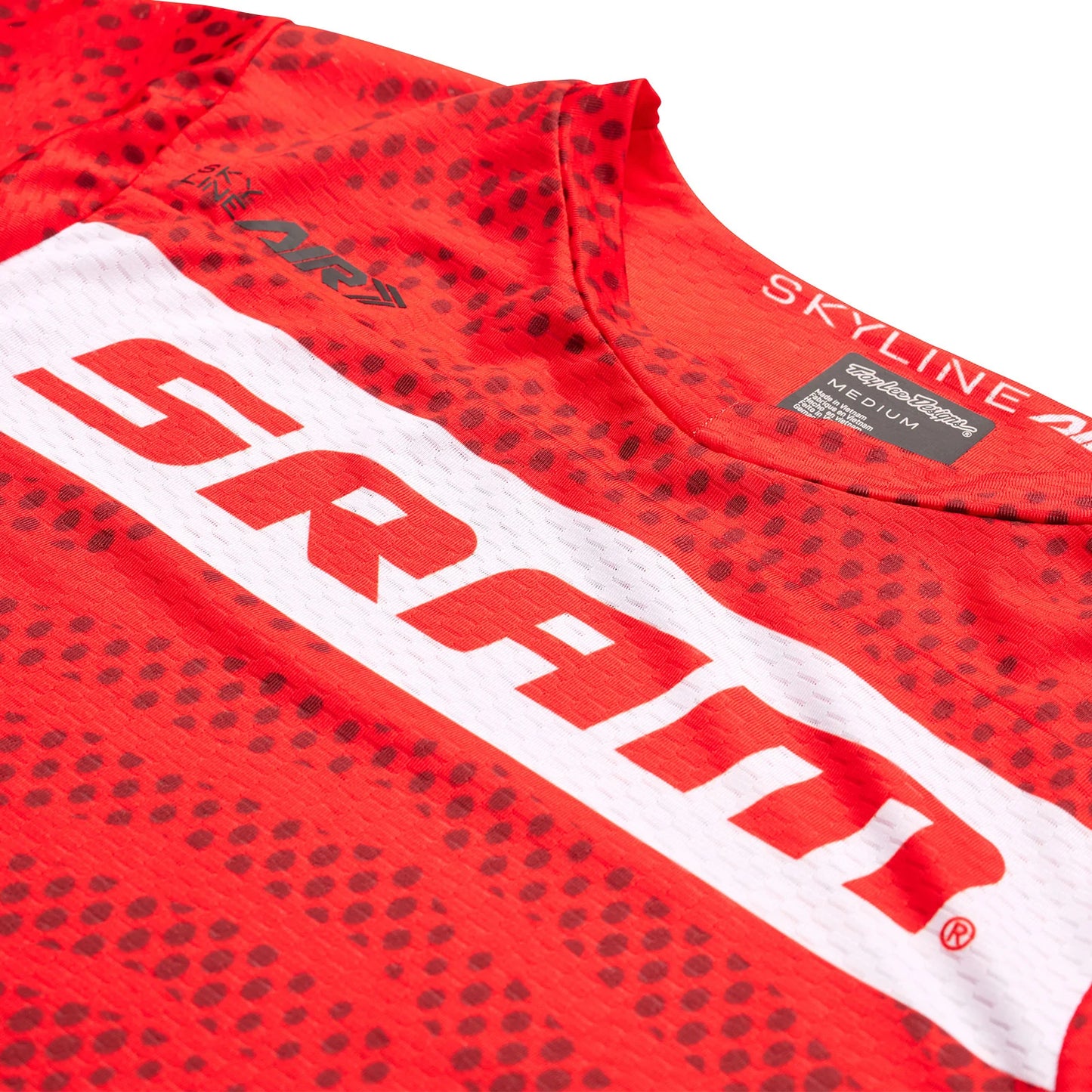 Troy Lee Designs Skyline Air Short Sleeve MTB Jersey - SRAM Roots - Fiery Red