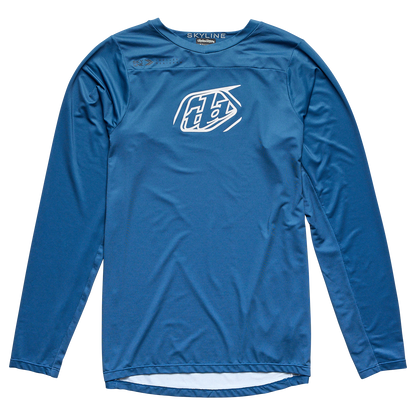 Troy Lee Designs Skyline Long Sleeve MTB Jersey - Iconic - Indigo