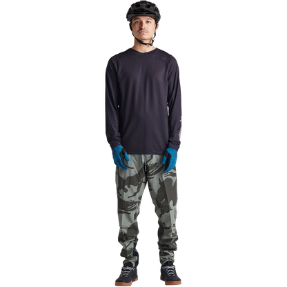 Troy Lee Designs Skyline Long Sleeve MTB Jersey - Black