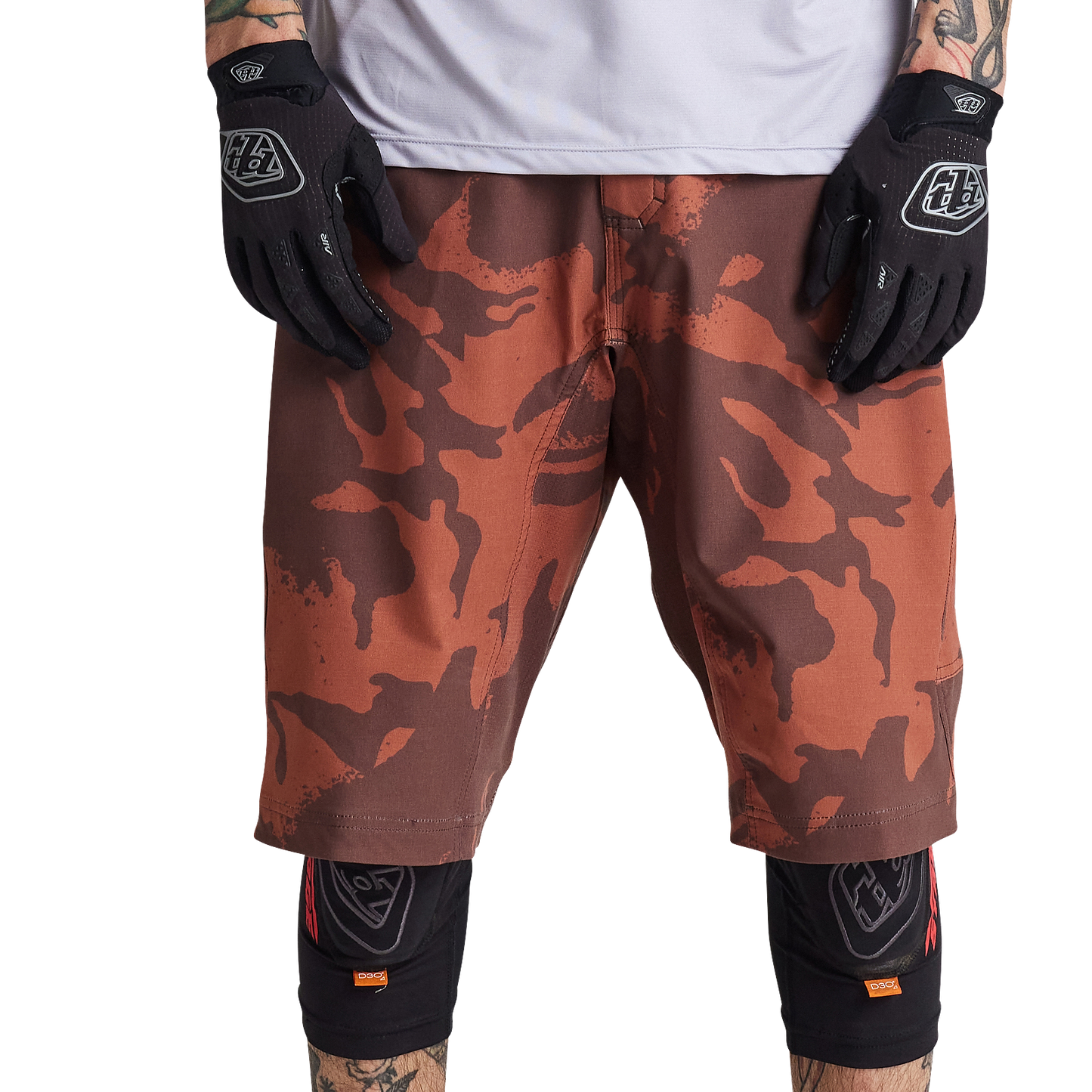 Troy Lee Designs Skyline MTB Short - Shell - Shadow Camo - Brick