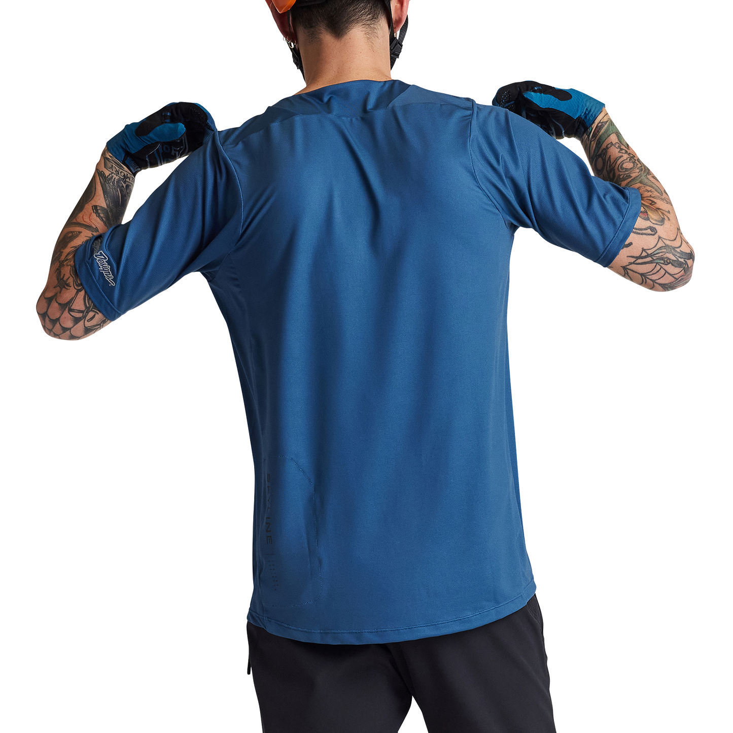 Troy Lee Designs Skyline Short Sleeve MTB Jersey - Iconic - Indigo