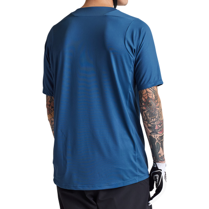 Troy Lee Designs Skyline Short Sleeve MTB Jersey - Iconic - Indigo