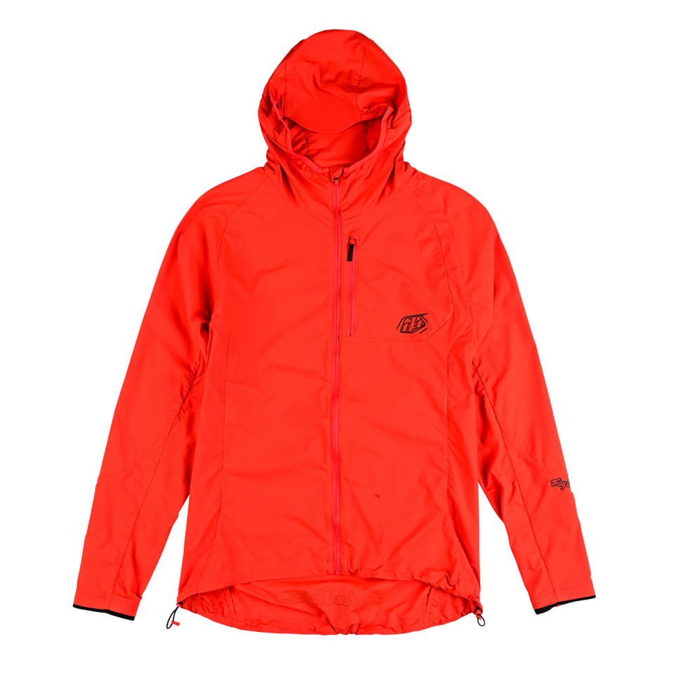 Troy Lee Designs Drift Windbreaker Jacket - Fire Orange