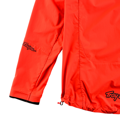 Troy Lee Designs Drift Windbreaker Jacket - Fire Orange